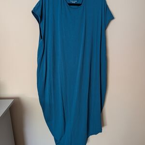 Universal Standard Geneva Teal Dress